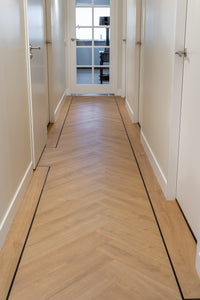 PVC Walvisgraat -  Oakland  Dryback Natural incl. leggen