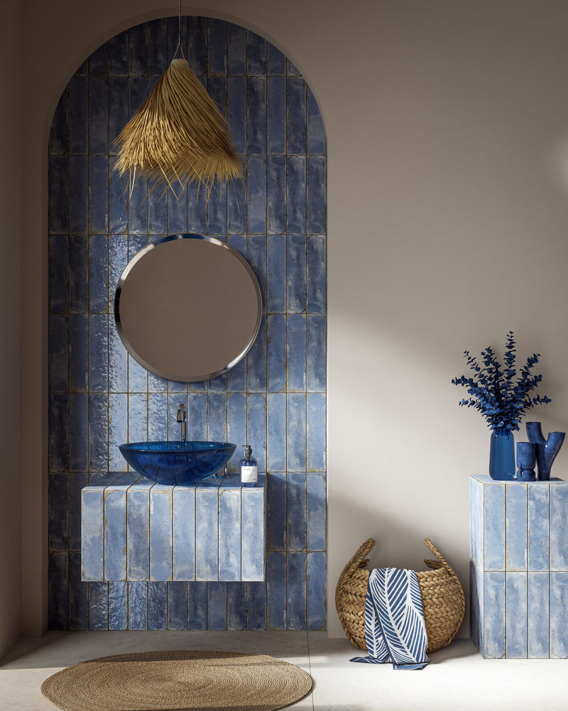 Cluedo | Wandtegel | 7.4x30 | Light Blue Glossy