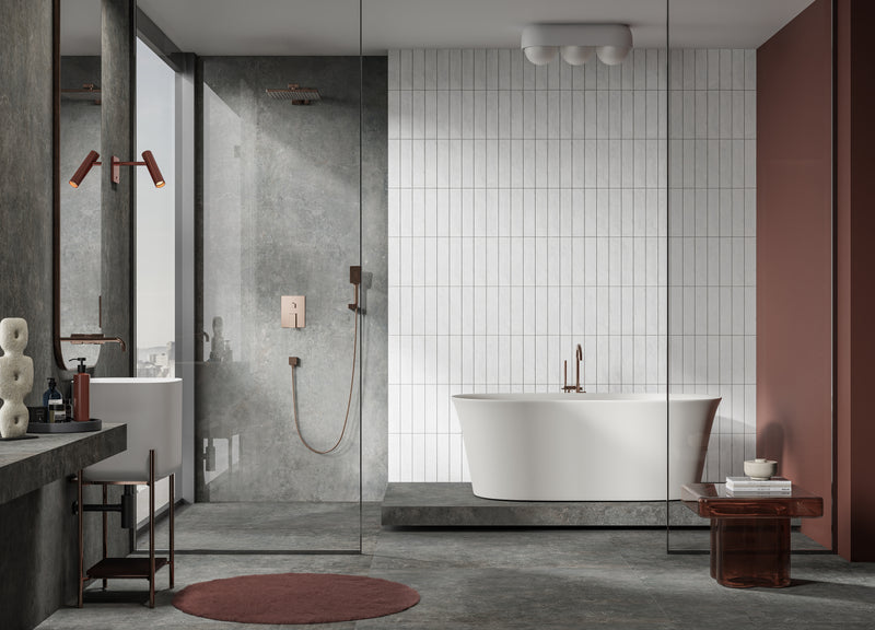 Cluedo | Wandtegel | 7.4x30 | White Glossy