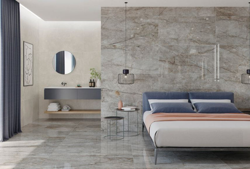 Marmerlook | Vloertegel XXL | 60x120 | Mediterra Natural glans