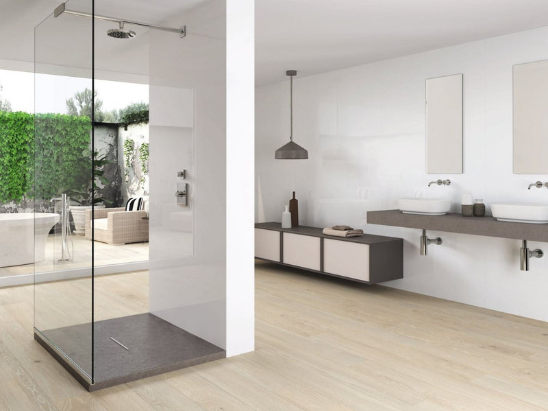 Wandtegel XXL | 40x120 | Glans wit