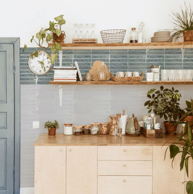 Mikado | Wandtegel | 5x25 | Azul