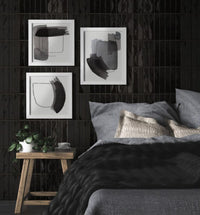 Mikado | Wandtegel | 5x25 | Negro