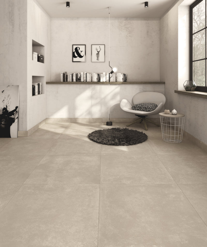 Betonlook | Vloertegel | 60x60 | Mud