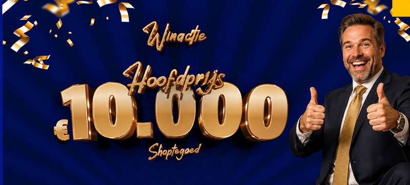 WIN €10.000 shoptegoed!