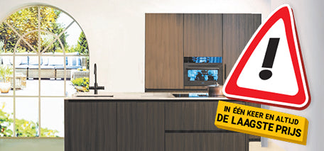 In één keer en altijd de laagste prijs!