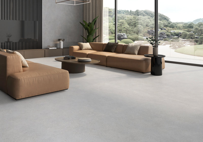 Betonlook | Vloertegel | 160x160 | Thomy White