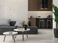 Marmerlook | Vloer/-wandtegel XXL | 160x160 | Parel Marmer Grey