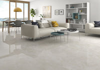 Marmerlook | Vloer/-wandtegel XXL | 60x120 | Lavoro marmer warm glans