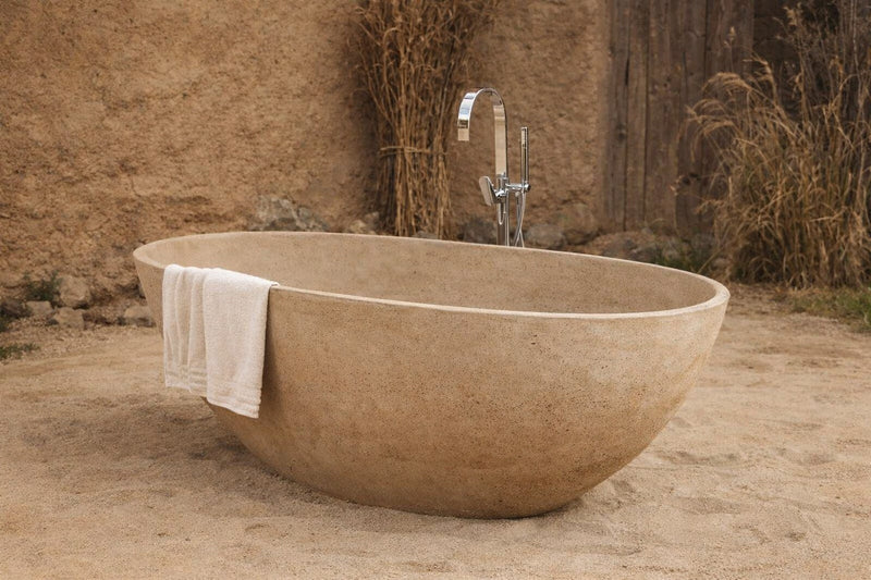 Warm & luxe Beton Badkamer