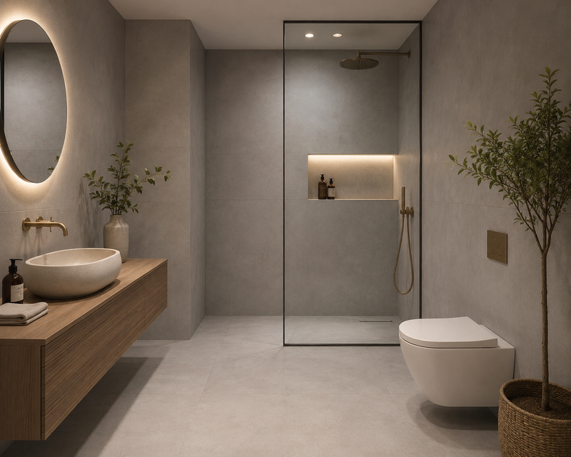 Betonlook | Vloertegel | 60x60 | Project Lichtgrijs
