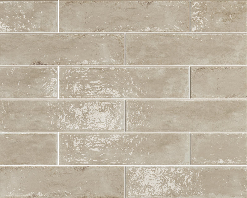 Cluedo | Wandtegel | 7.4x30 | Beige Glossy