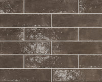 Cluedo | Wandtegel | 7.4x30 | Brown Glossy