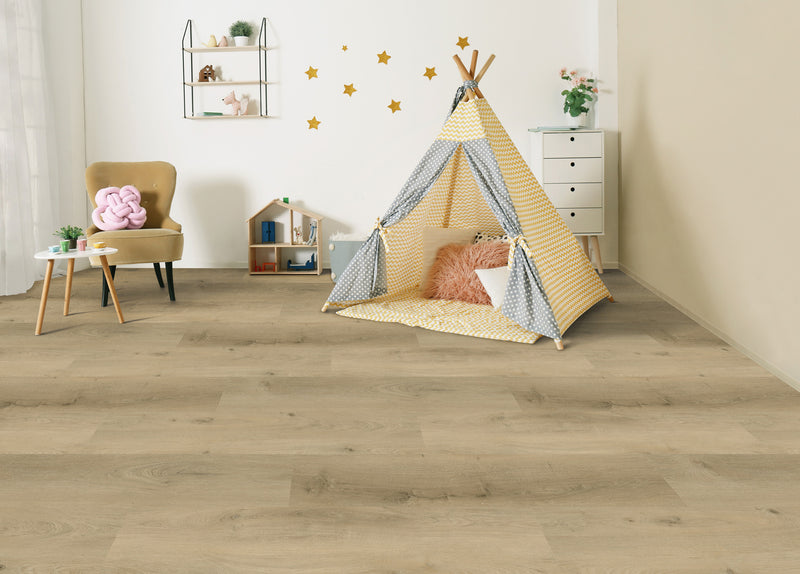 PVC Brede Plank Klik - Prestige Smoked Oak Light