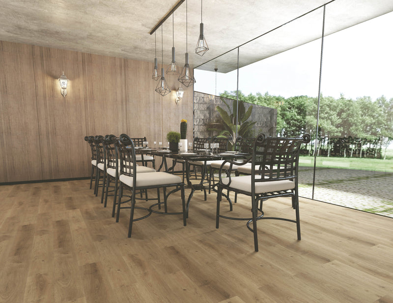 PVC Brede Plank Klik - Prestige Smoked Oak