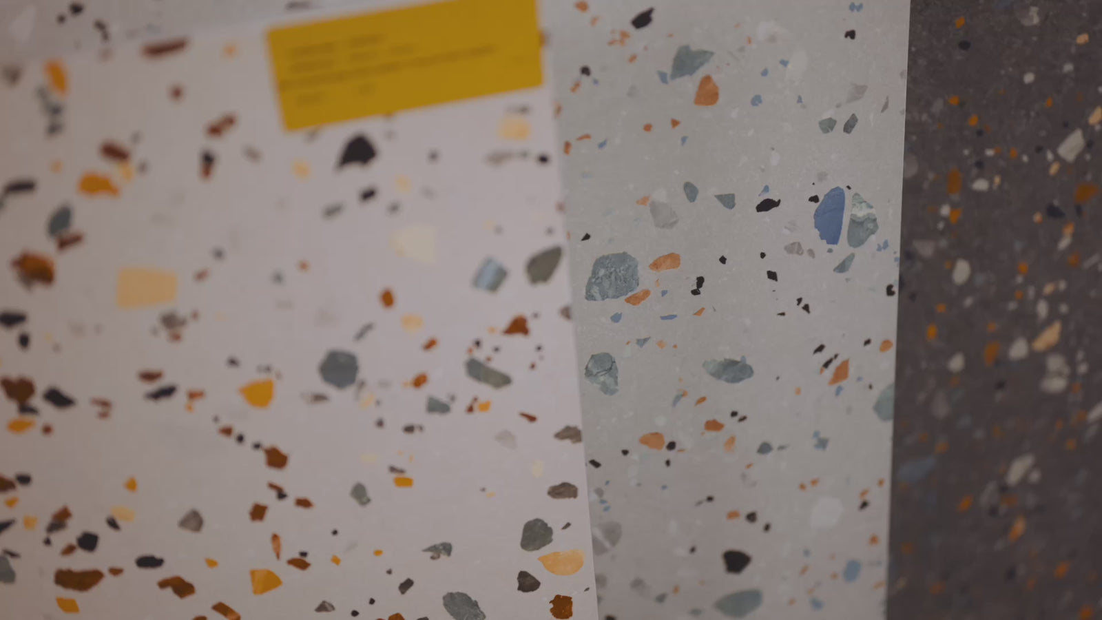 Betonlook | Vloer-/wandtegel | 60x60 | Spikker terrazzo Dark