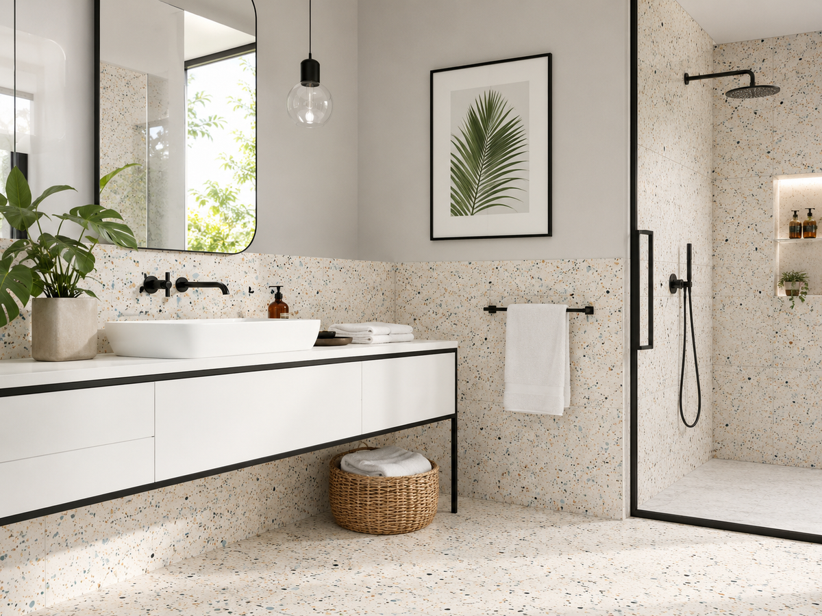 Terrazzo tegels