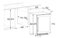 Jubileum - Wijnklimaatkast Elzas - 2 zones